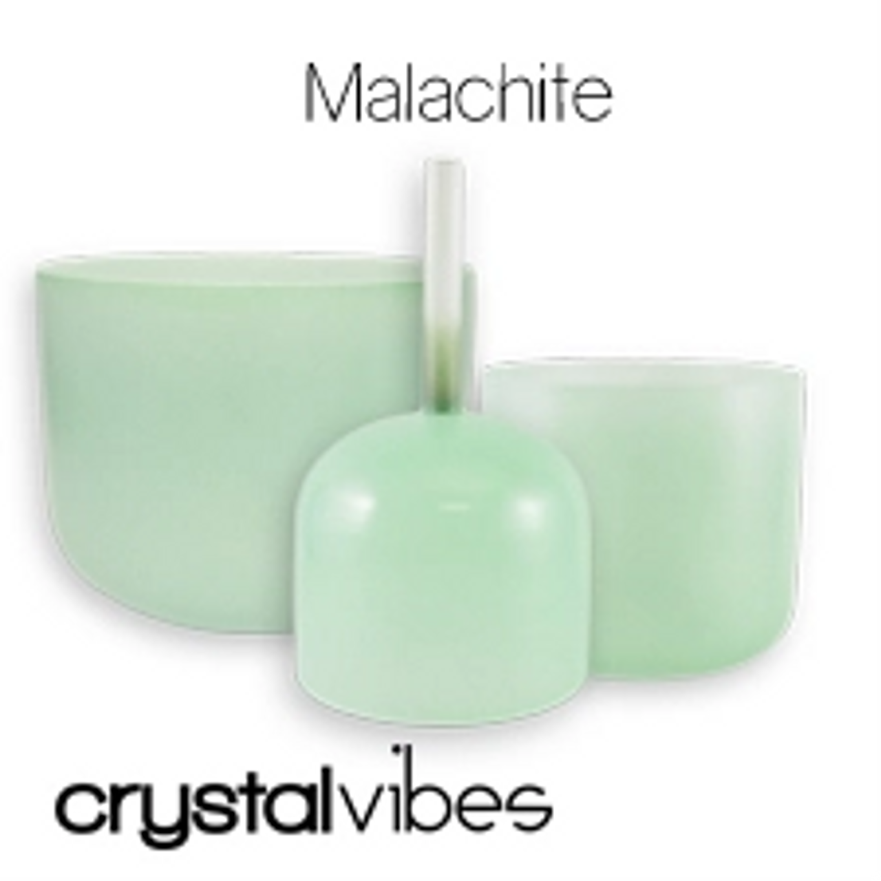 Malachite Fusion Crystal Singing Bowls